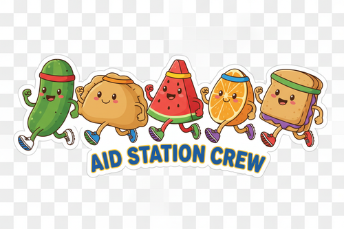 Aid Station Crew sticker