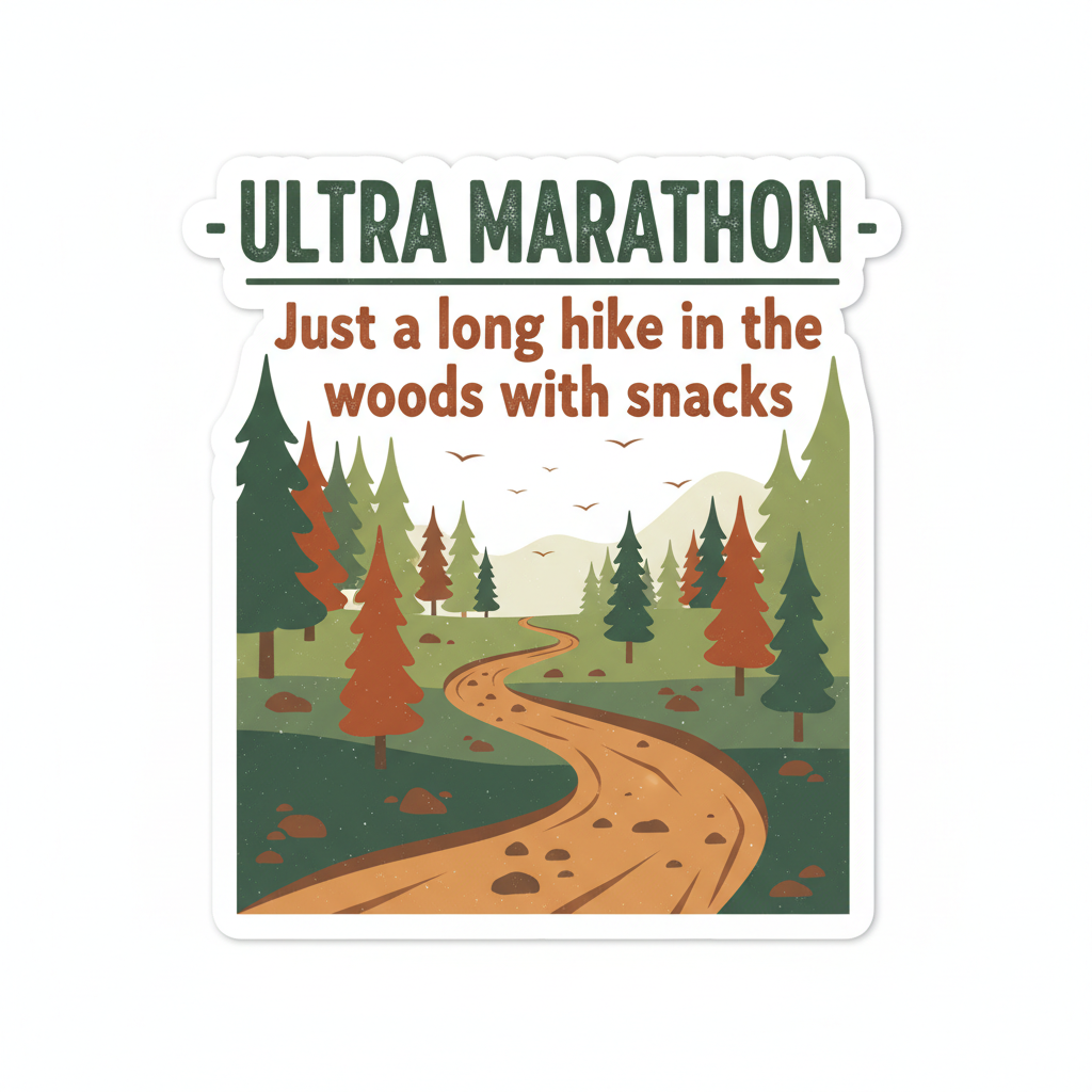 Ultra Marathon - Just a long hike in the woods with snacks